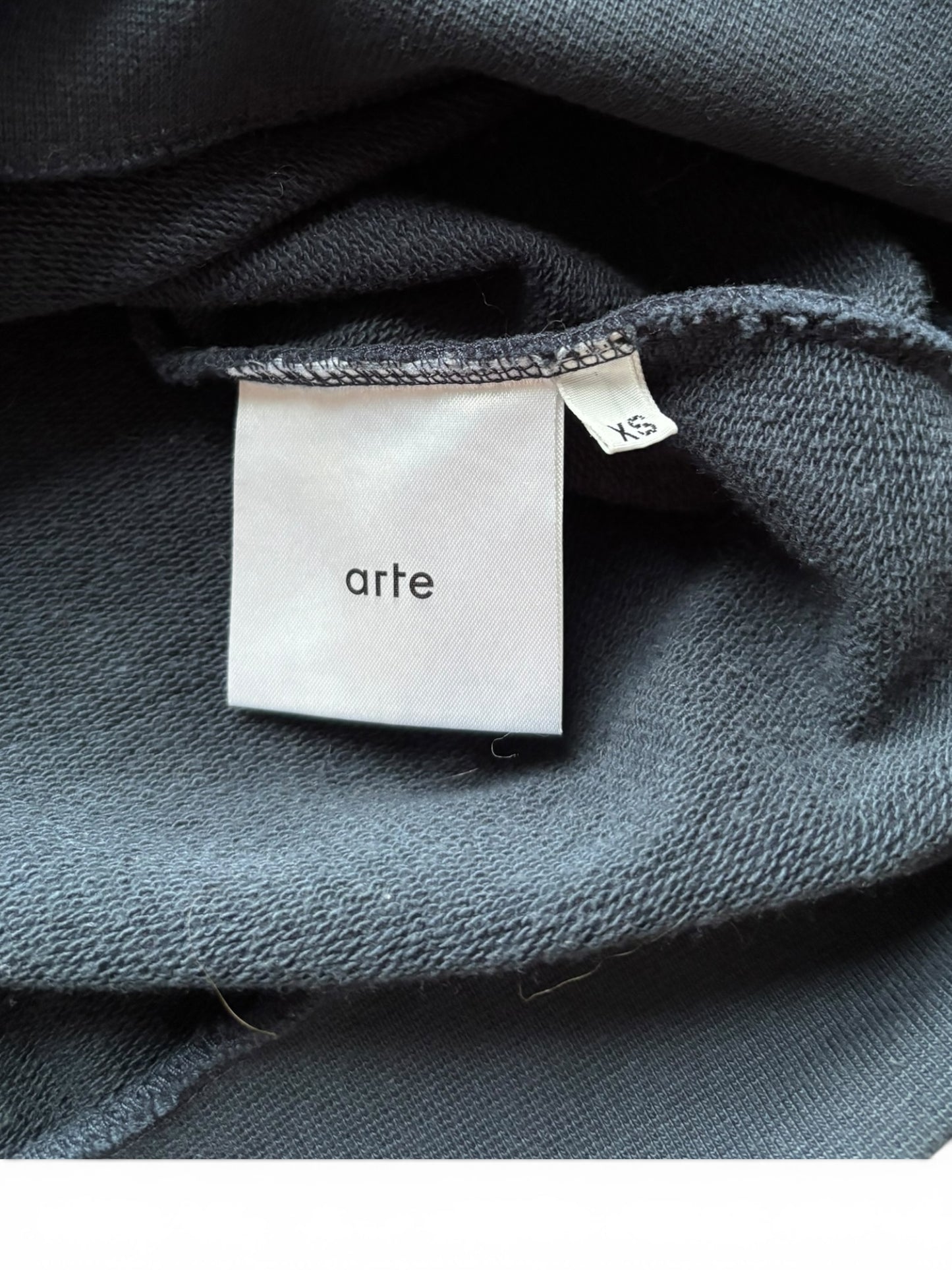 Sweat Arte Logo brodé bleu