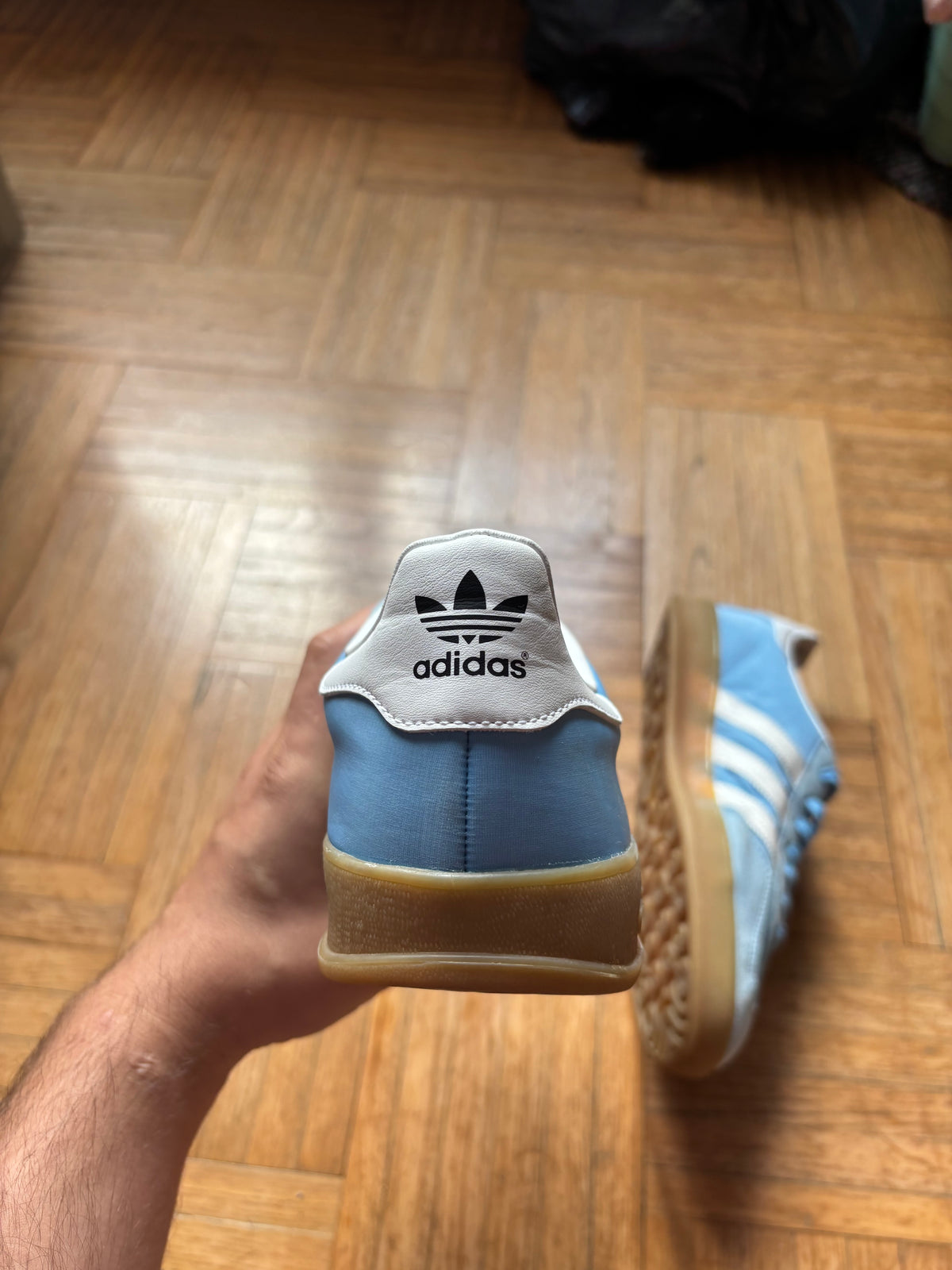 Adidas Gazelle Indoor Bleu Ciel Blanc | Baskets Rétro - 43