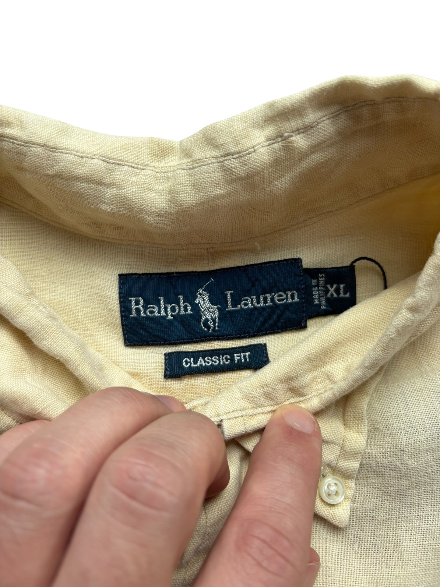 Chemise Ralph Lauren en lin - XL