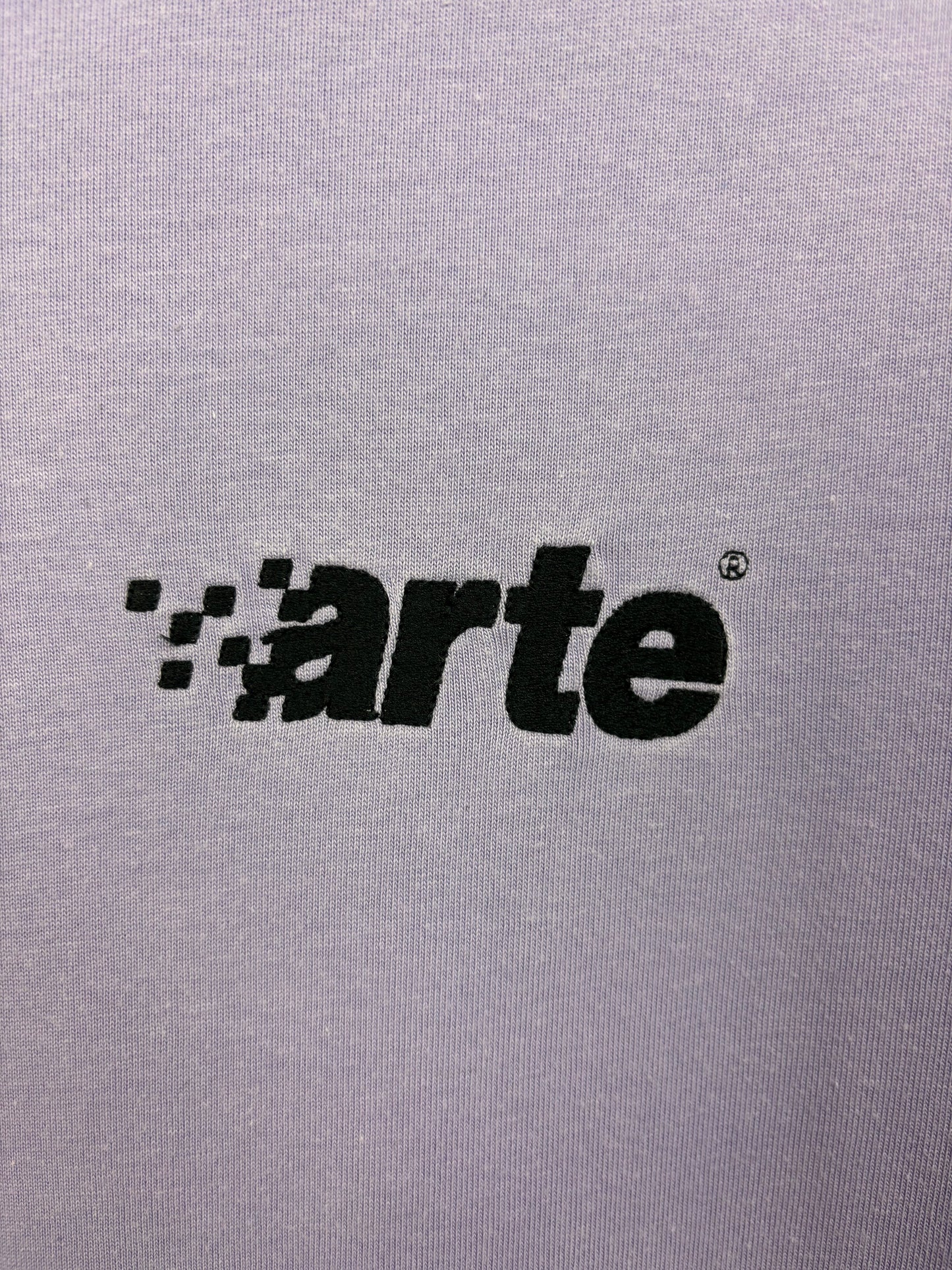 Arte Tee Shirt Violet Logo Brodé - S