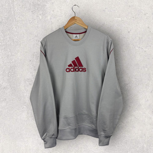 Adidas Sweat Vintage Gris - L