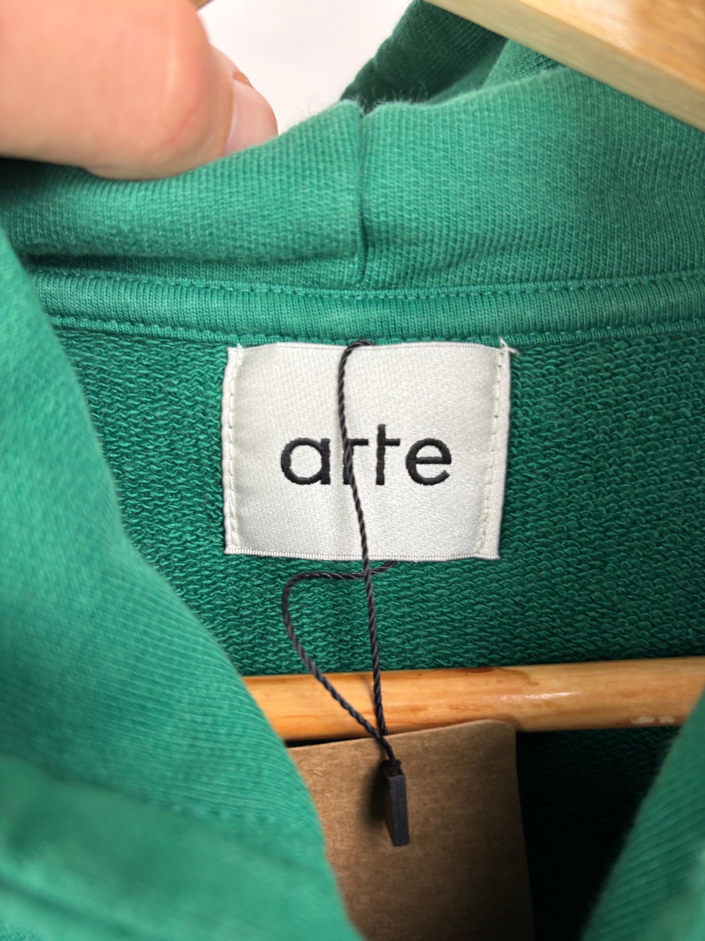 Arte Sweat à Capuche Vert - L