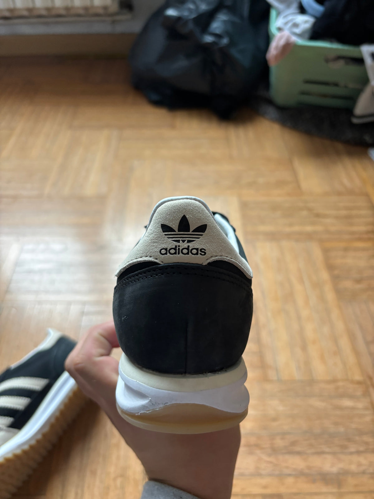 Adidas SL 72 OG Noir Beige | Baskets Rétro Vintage - 38 2/3