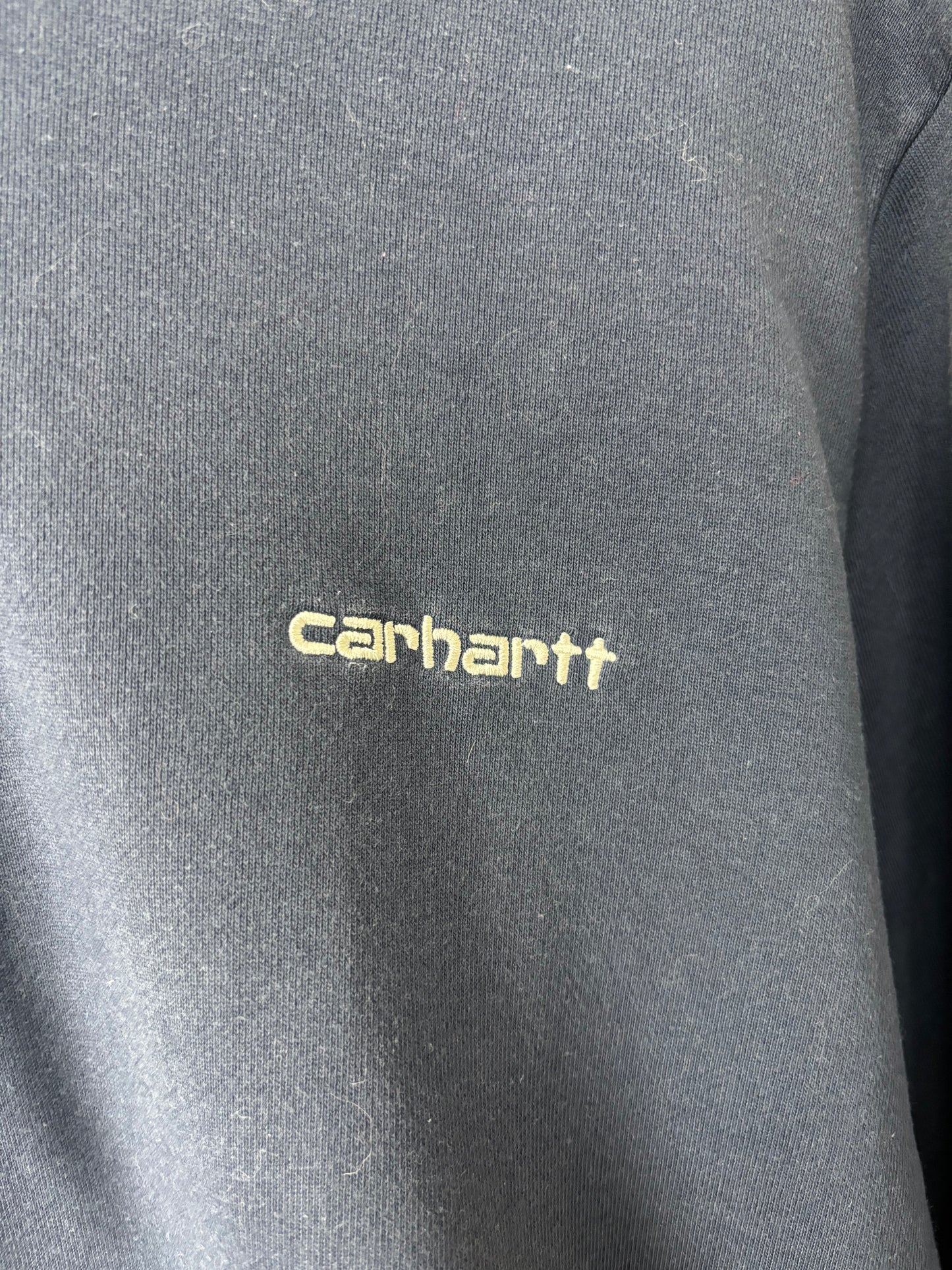 Carhartt Sweat à Capuche Bleu Marine - M