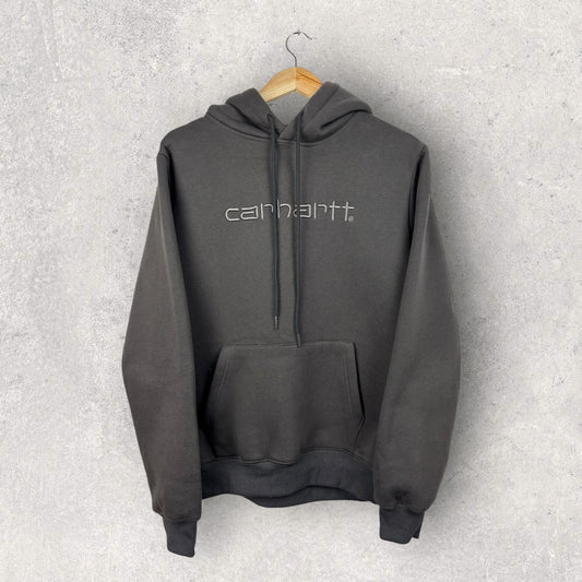 Carhartt Sweat à capuche Marron Gris