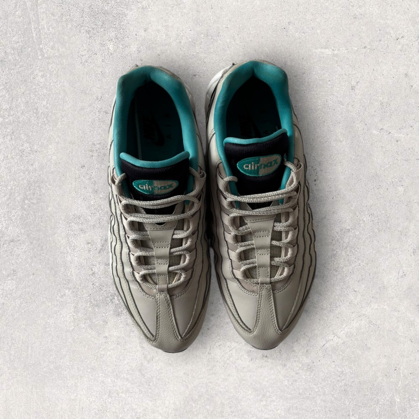 Nike Air Max 95 Light Bone Sport Turquoise (Taille 45)