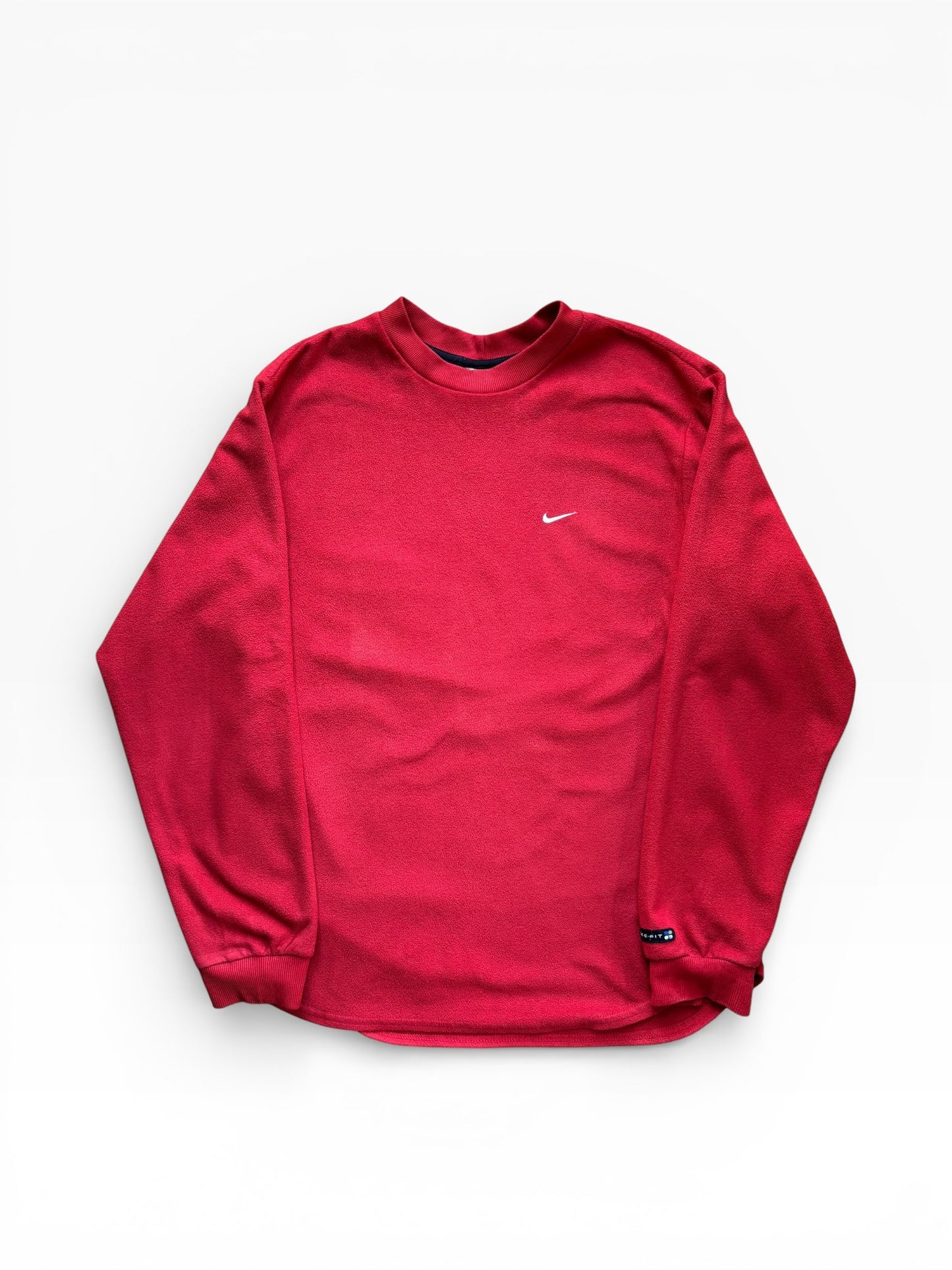 Sweat Polaire Vintage Nike Rouge - S