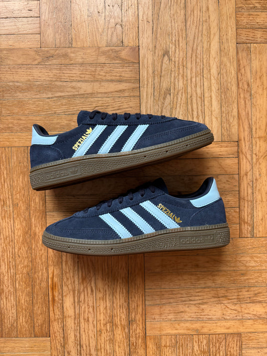 Adidas Handball Spezial Bleu Marine Bleu Clair | Vintage - 36