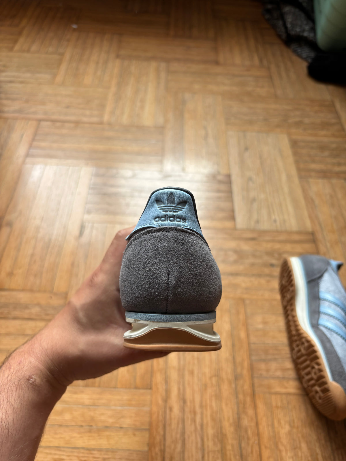 Adidas SL72 Gris Bleu Clair | Sneakers Vintage - 36.5