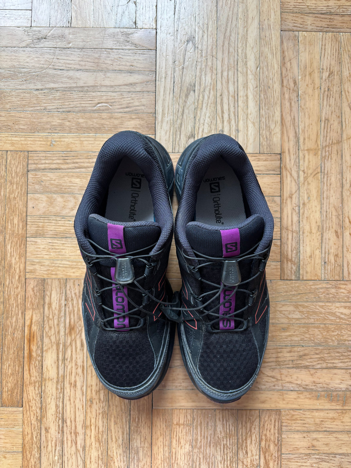 Salomon XT-Wings Noir Violet Rose | Chaussures Trail - 39