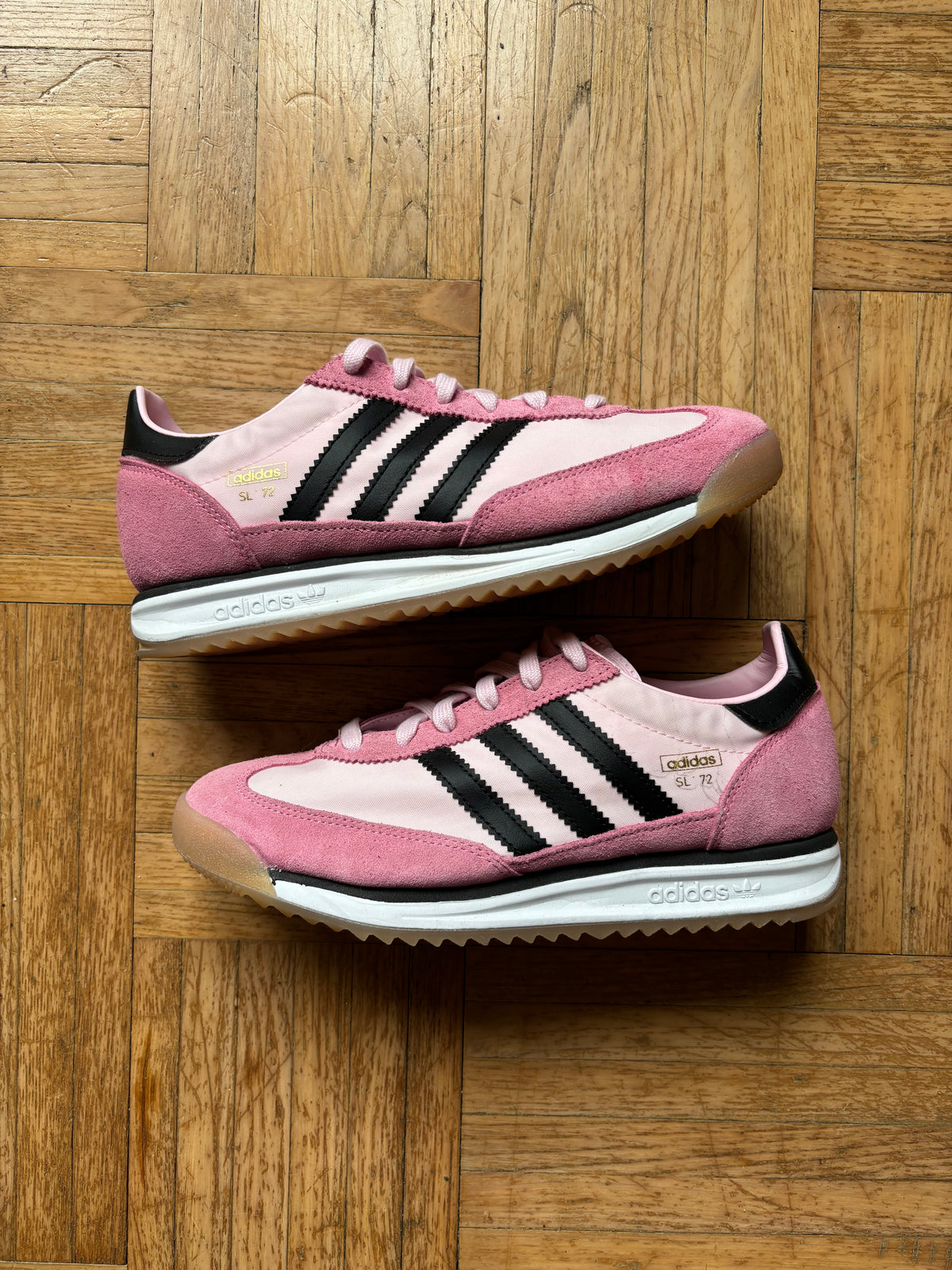 Adidas SL 72 Rose Noir | Baskets Rétro Vintage - 38.5