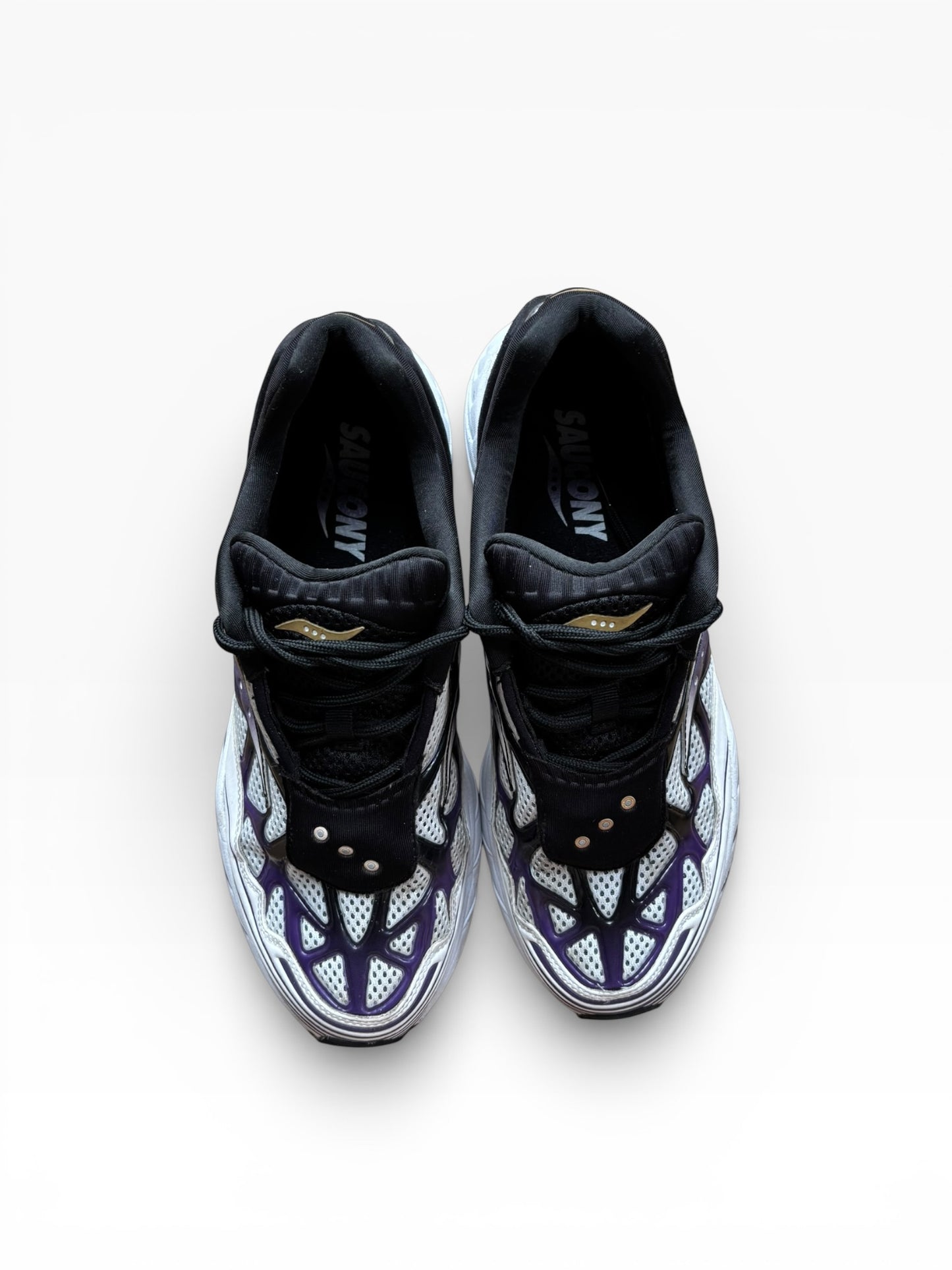 Saucony Grid Web Violet Jaune