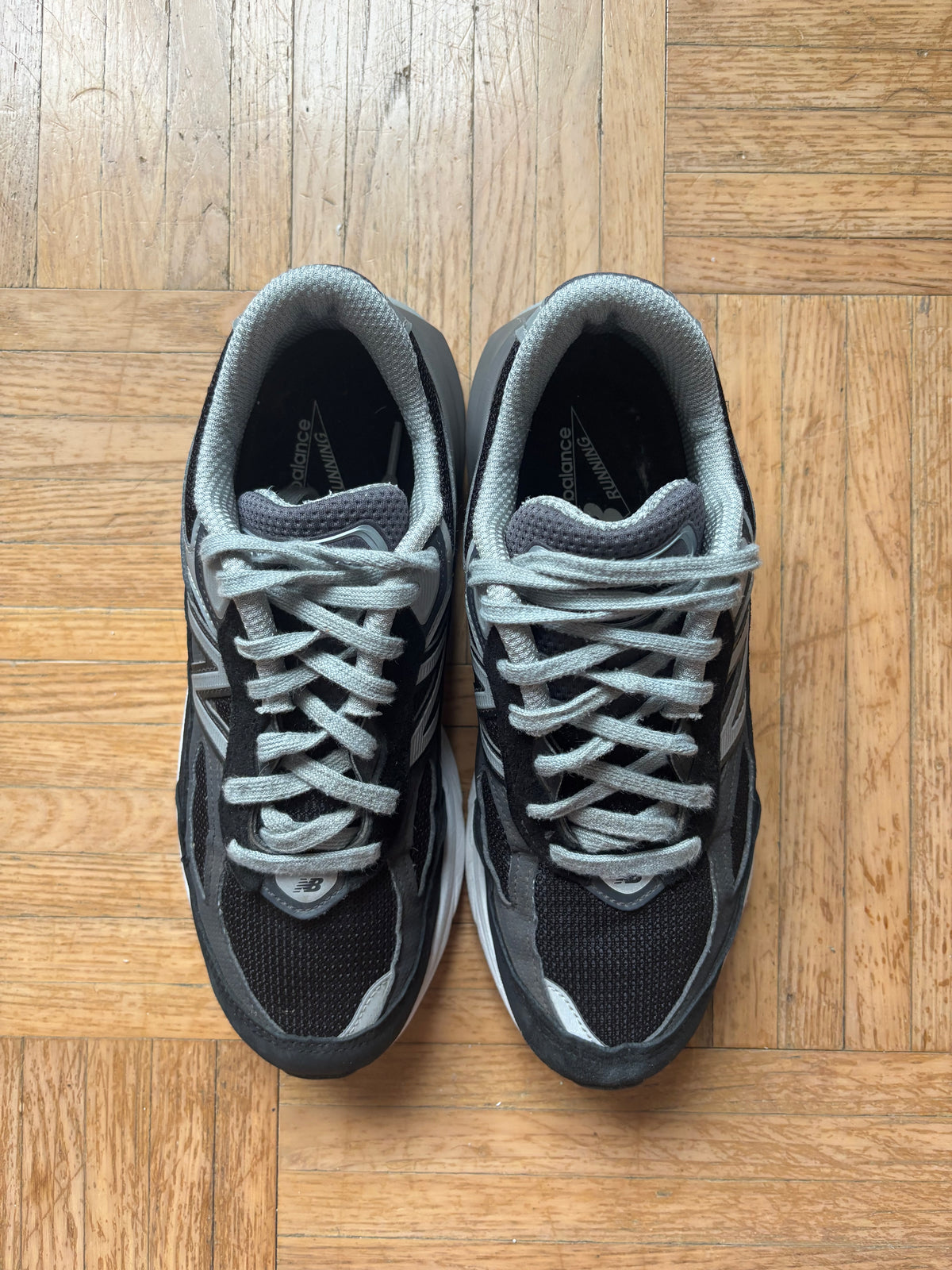New Balance 990 Noir Gris | Baskets Rétro Vintage - 38