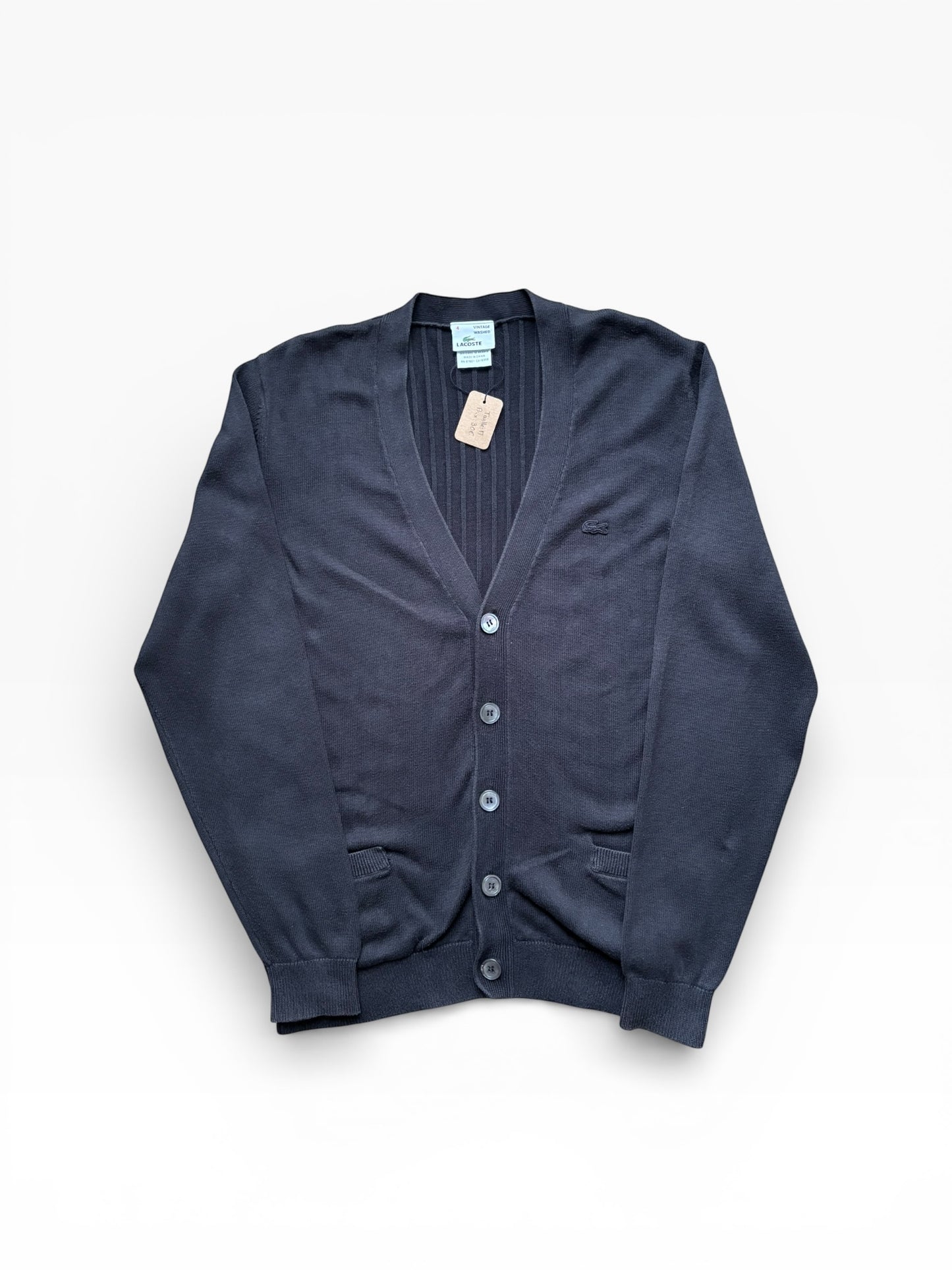 Cardigan Lacoste Vintage Noir - M