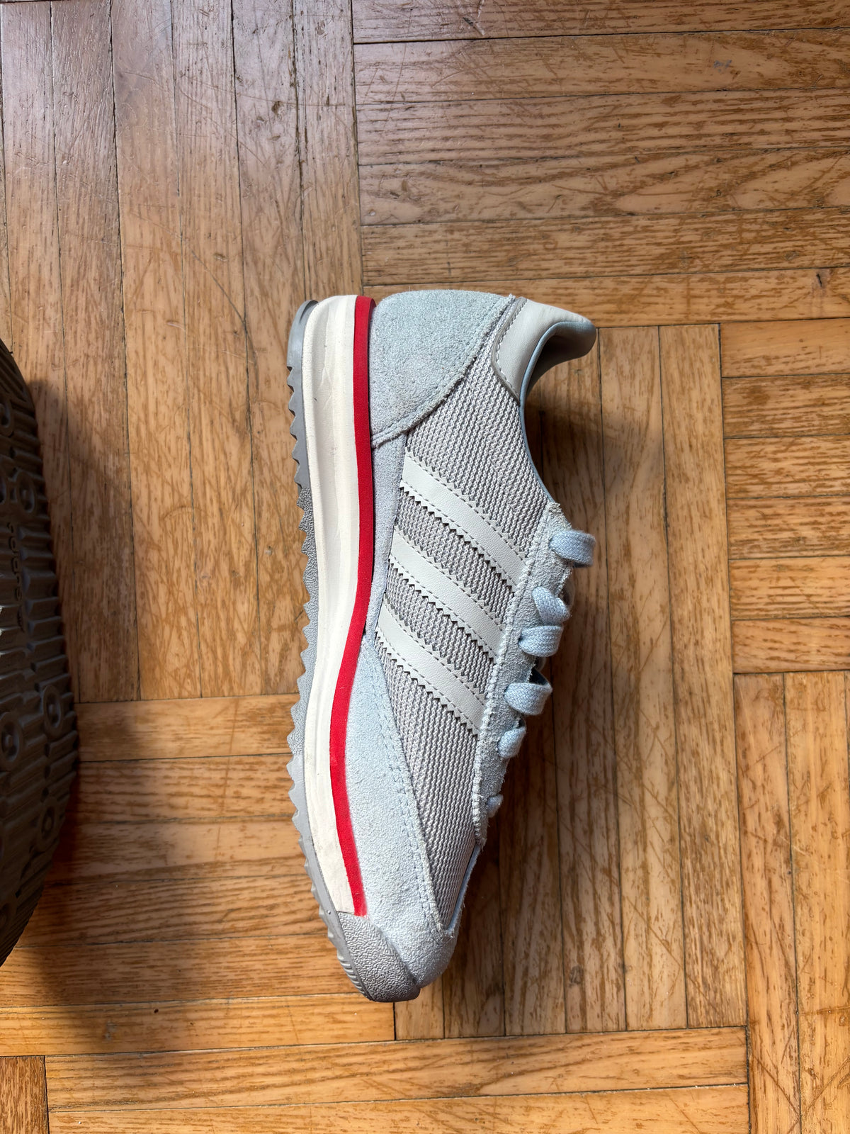 Adidas SL 72 Bleu Clair Blanc Rouge | Baskets Rétro