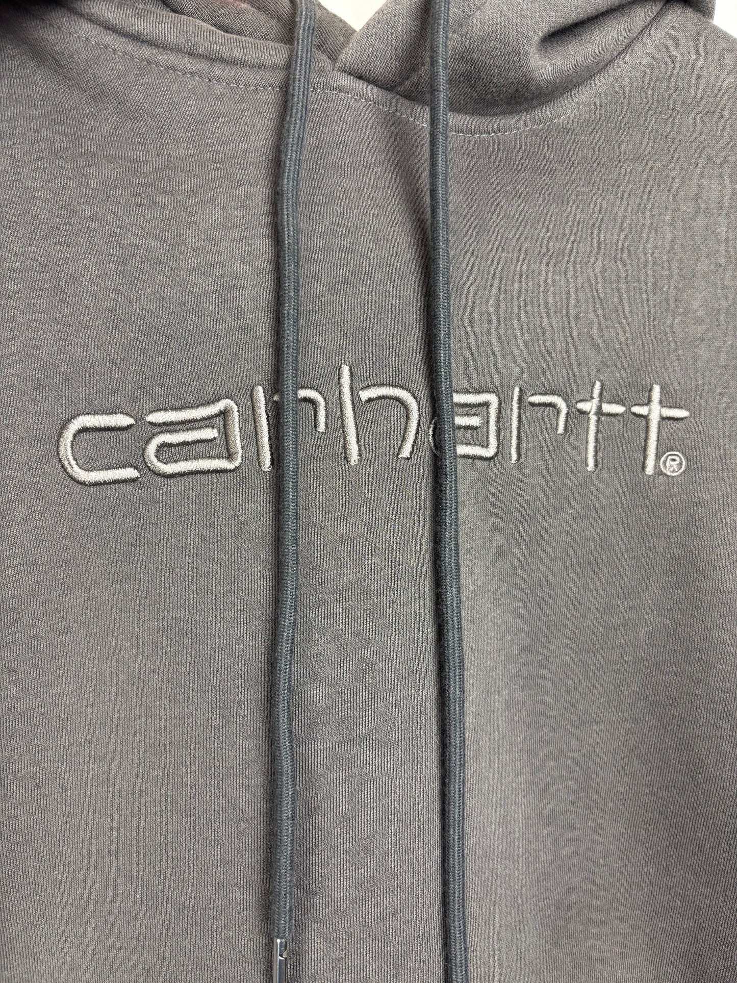 Carhartt Sweat à capuche Marron Gris