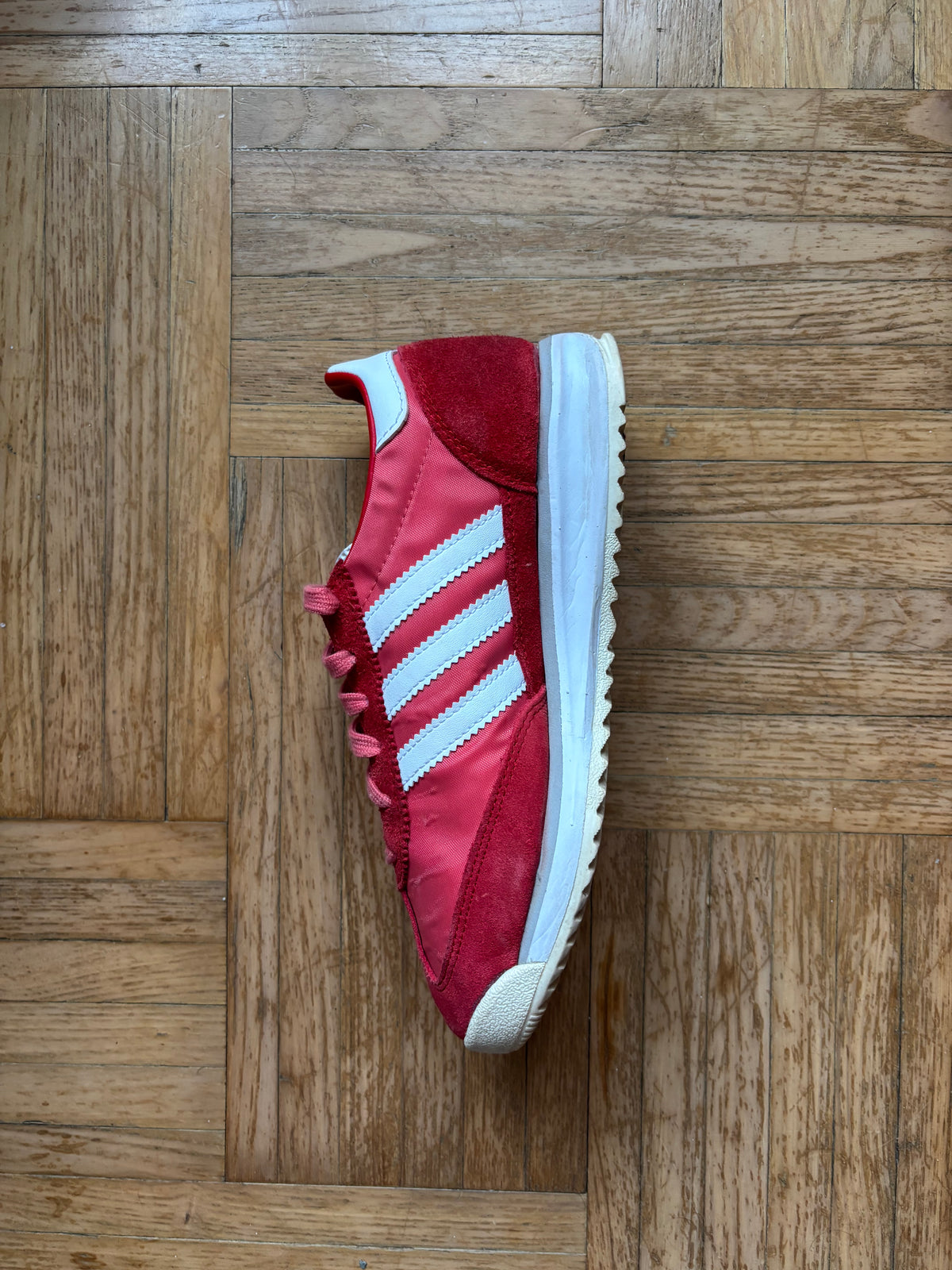 Adidas SL72 Rose Rouge Blanc | Sneakers Vintage - 36