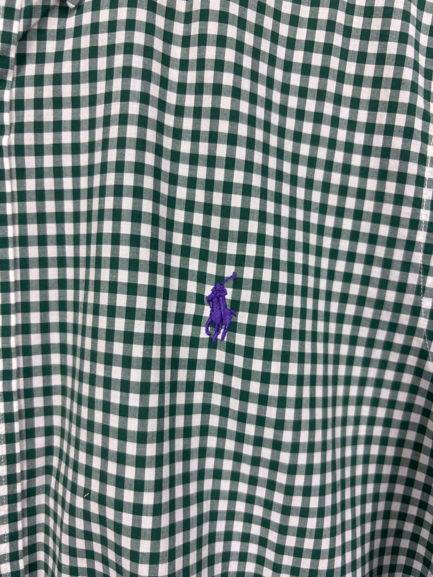 Ralph Lauren Chemise à carreaux Blanc Vert - M