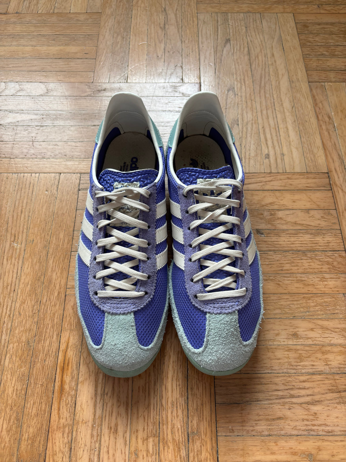 Adidas SL72 Violet Bleu Clair Blanc | Sneakers Vintage - 38