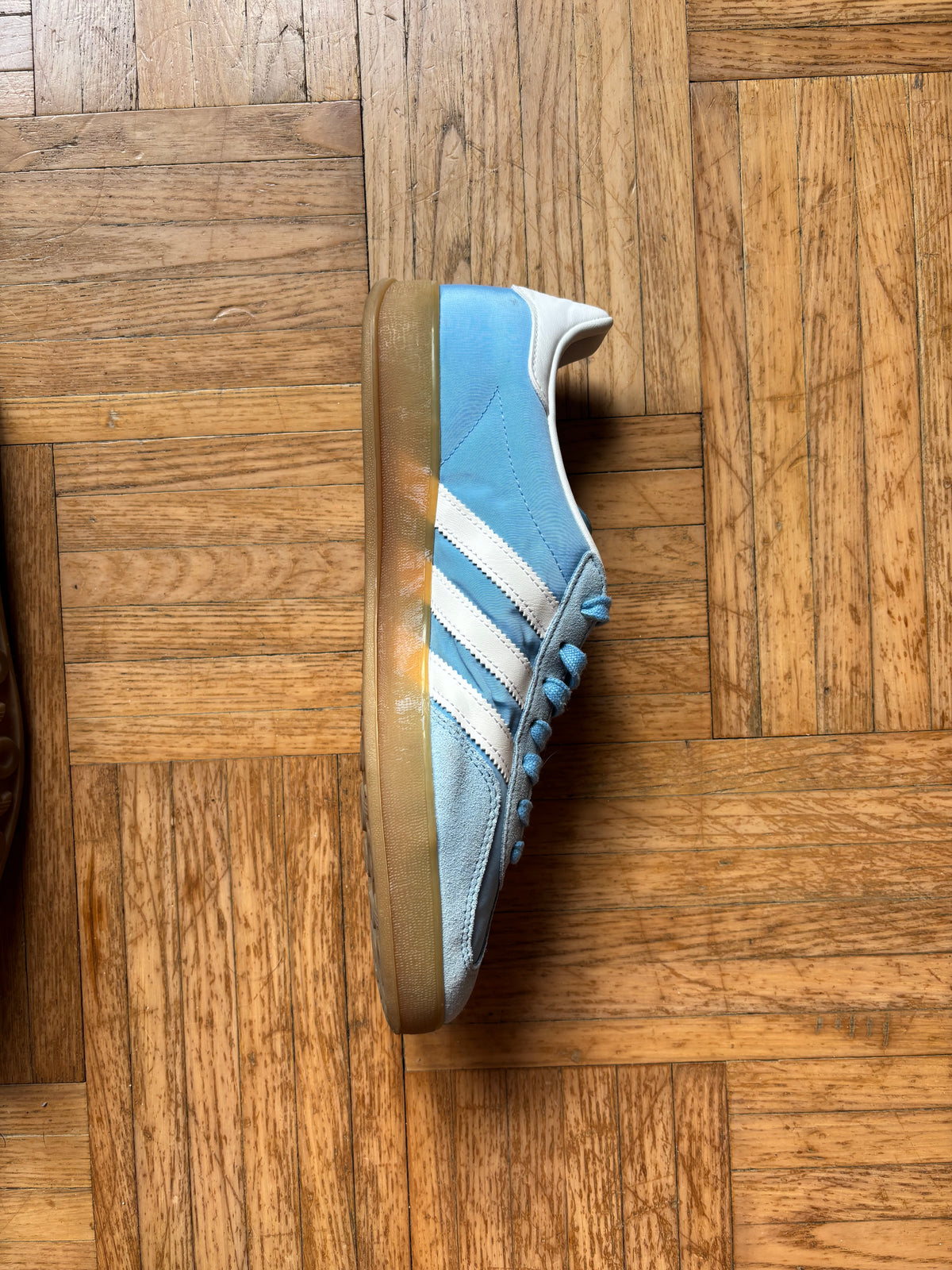 Adidas Gazelle Indoor Bleu Ciel Blanc | Baskets Rétro - 43