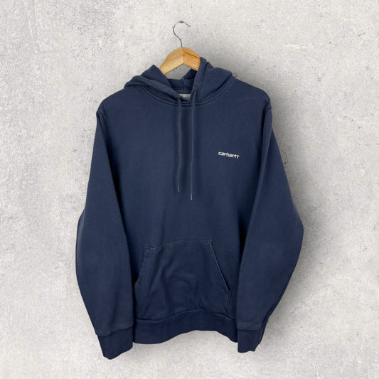 Carhartt Sweat à Capuche Bleu Marine - M