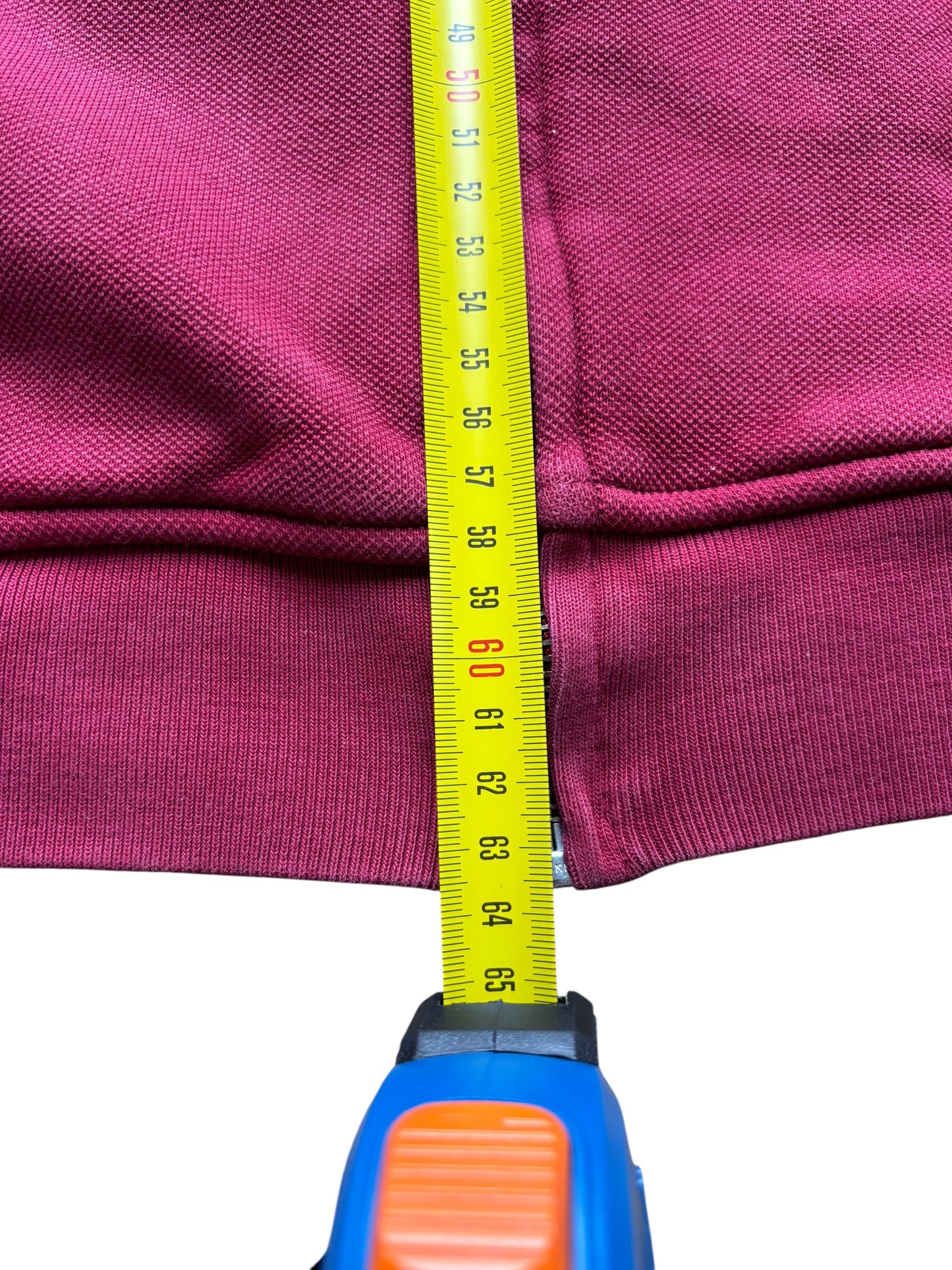 Veste full zip Lacoste Bordeaux - S