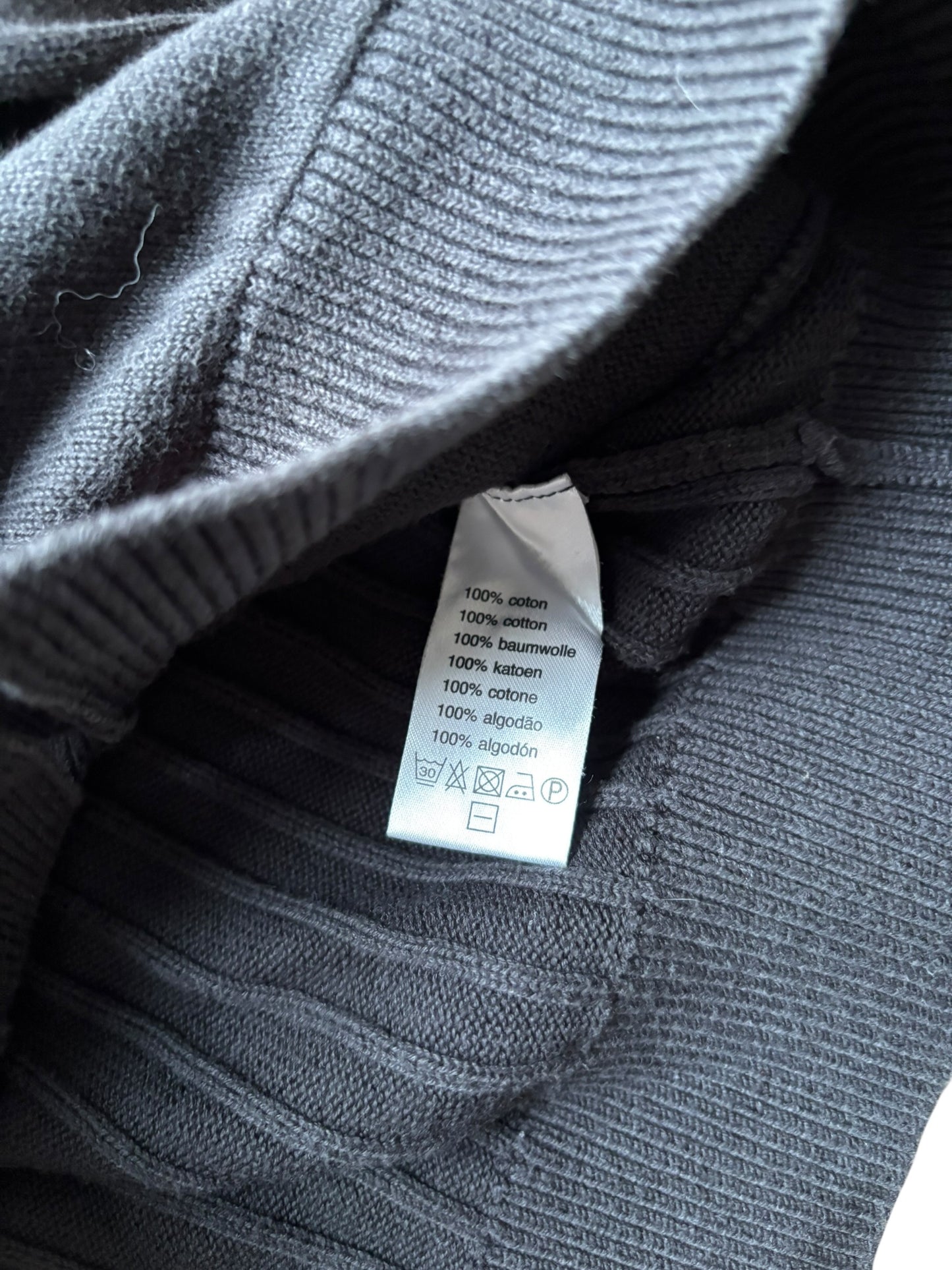 Cardigan Lacoste Vintage Noir - M