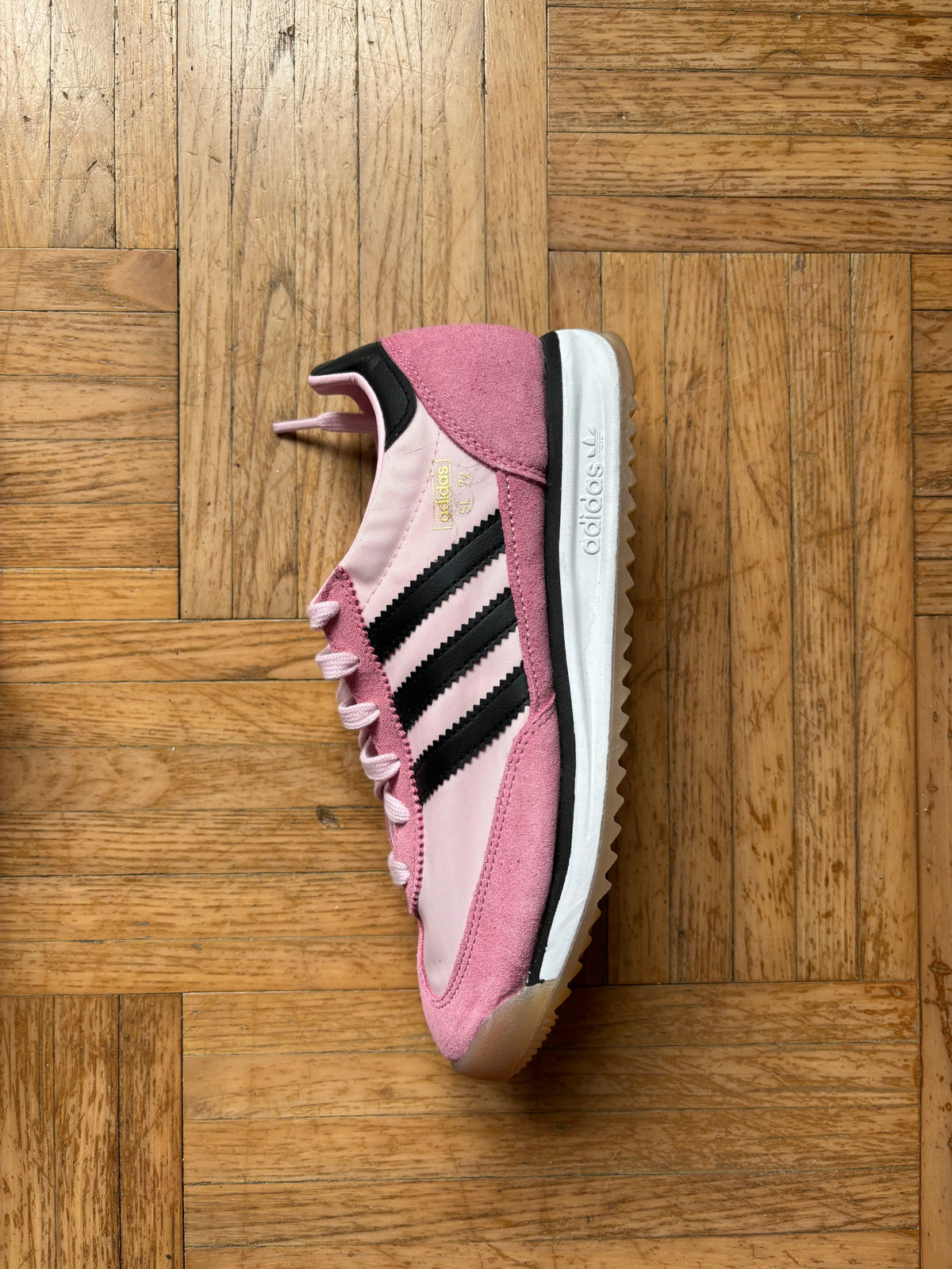 Adidas SL 72 Rose Noir | Baskets Rétro Vintage - 38.5