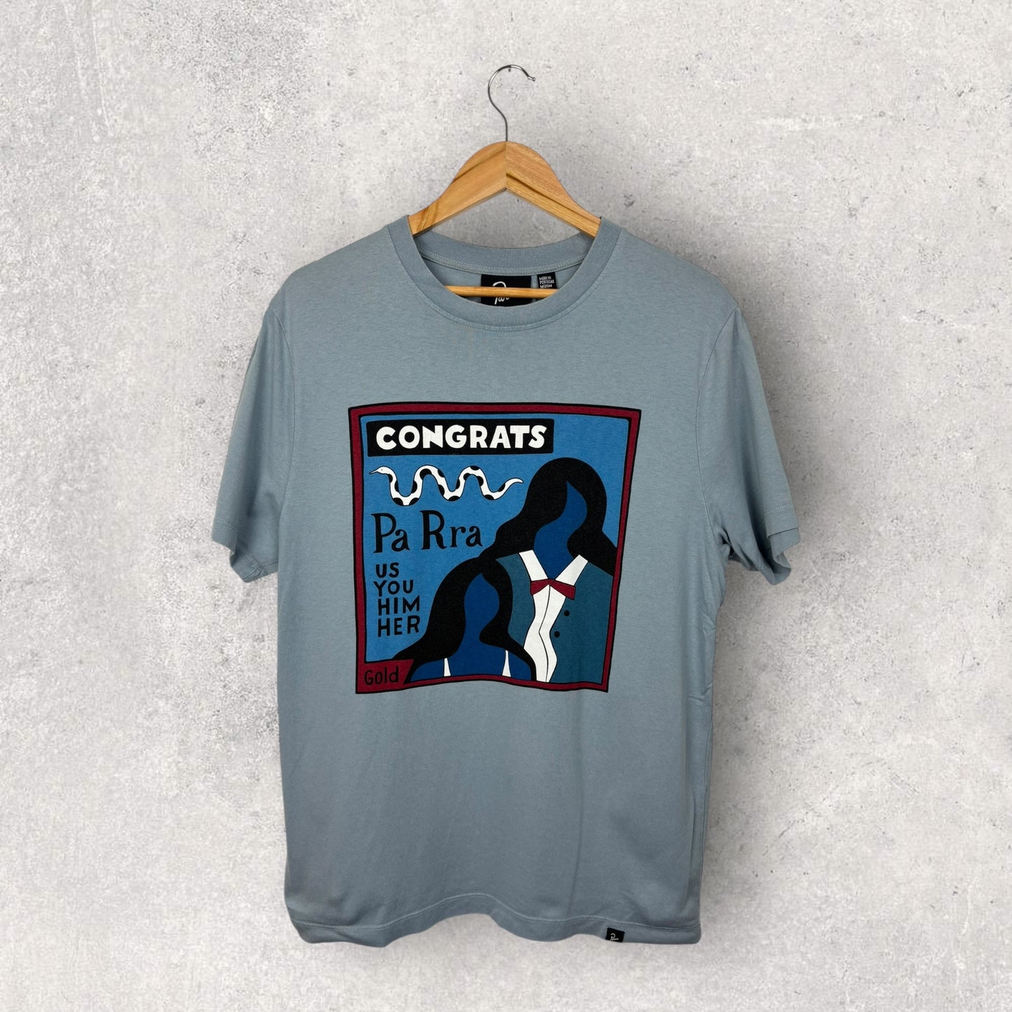 Parra Tee Shirt Violet - M