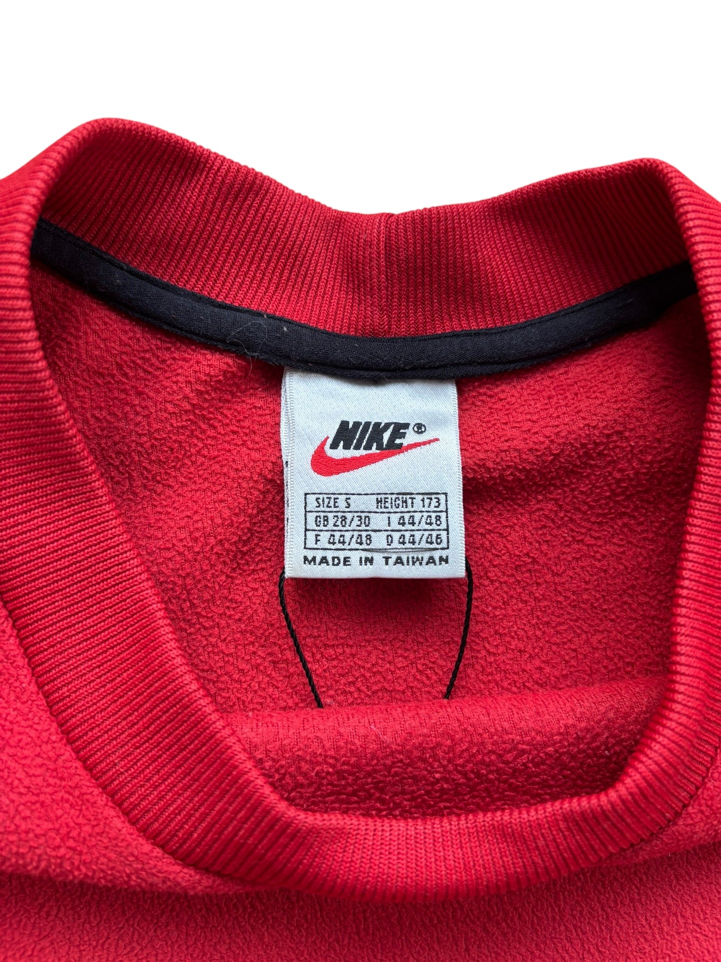 Sweat Polaire Vintage Nike Rouge - S