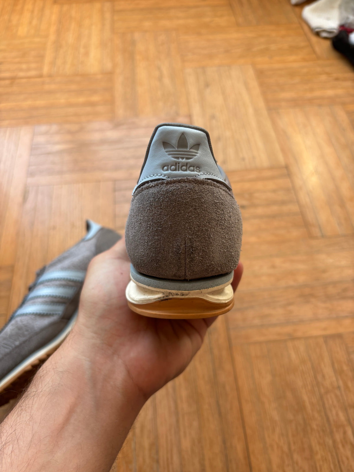 Adidas SL72 Gris Bleu Clair | Sneakers Vintage - 38