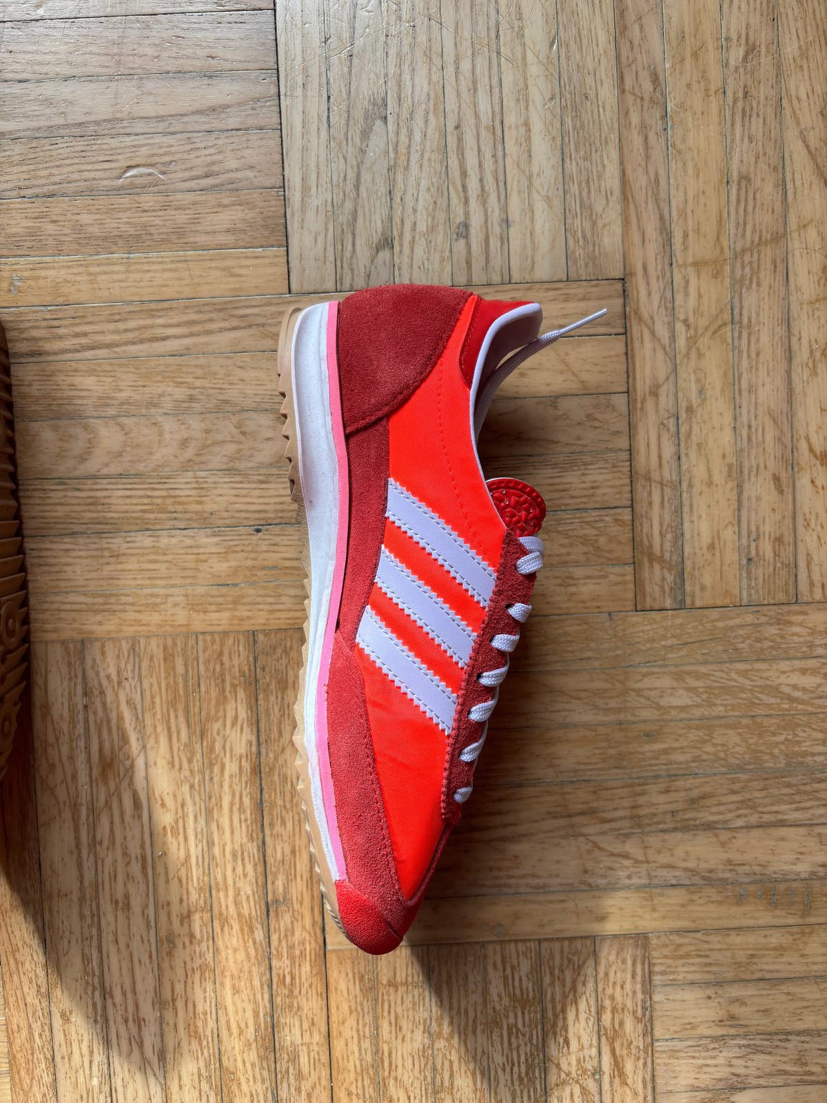 Adidas SL 72 Rouge Rose Fluo | Baskets Rétro Vintage - 36.5