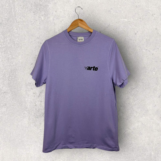 Arte Tee Shirt Violet Logo Brodé - S
