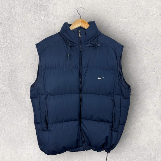 Nike Doudoune Sans Manches Bleu Marine