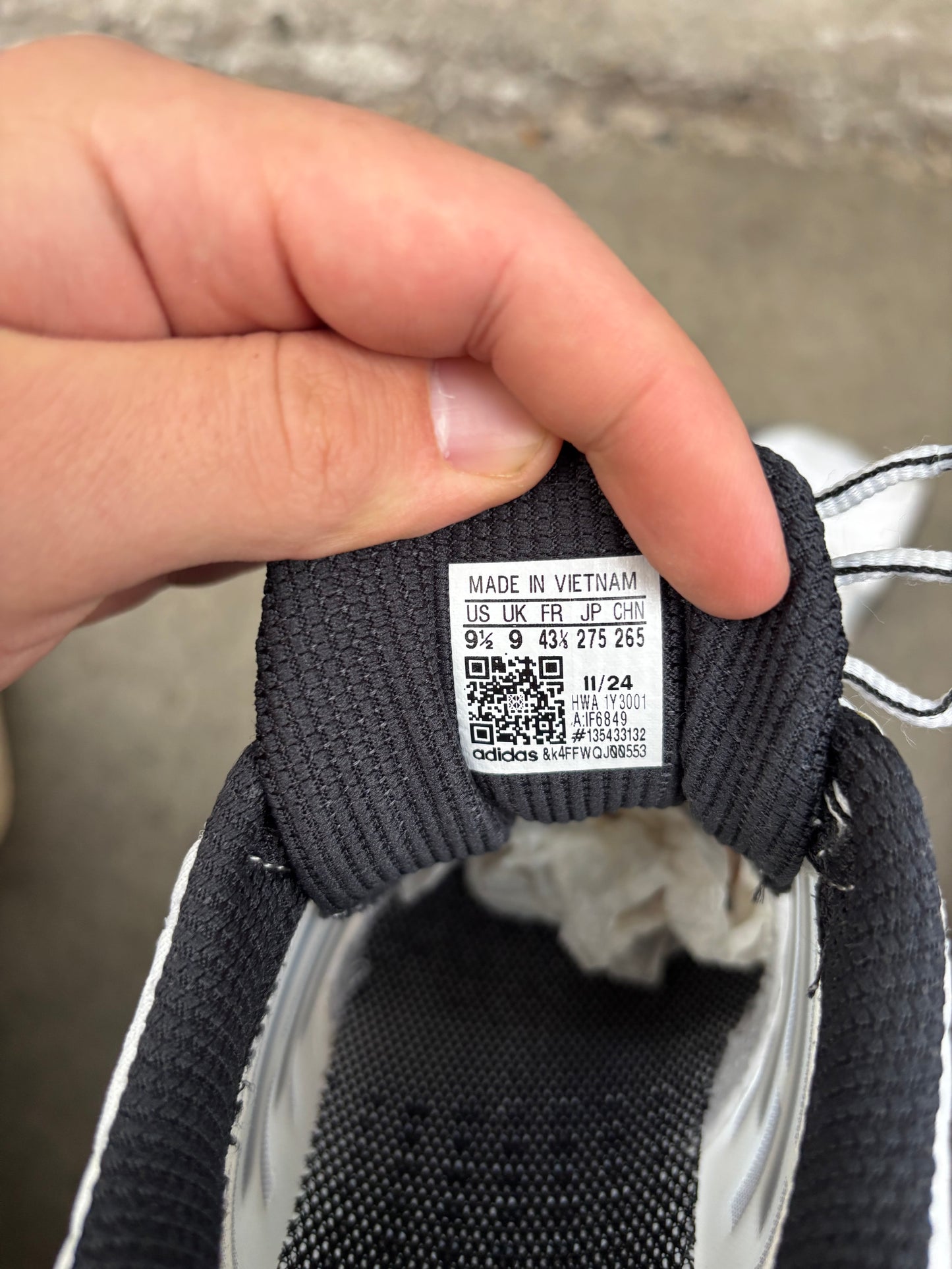 Adidas Climacool Blanc Noir Rouge - 43