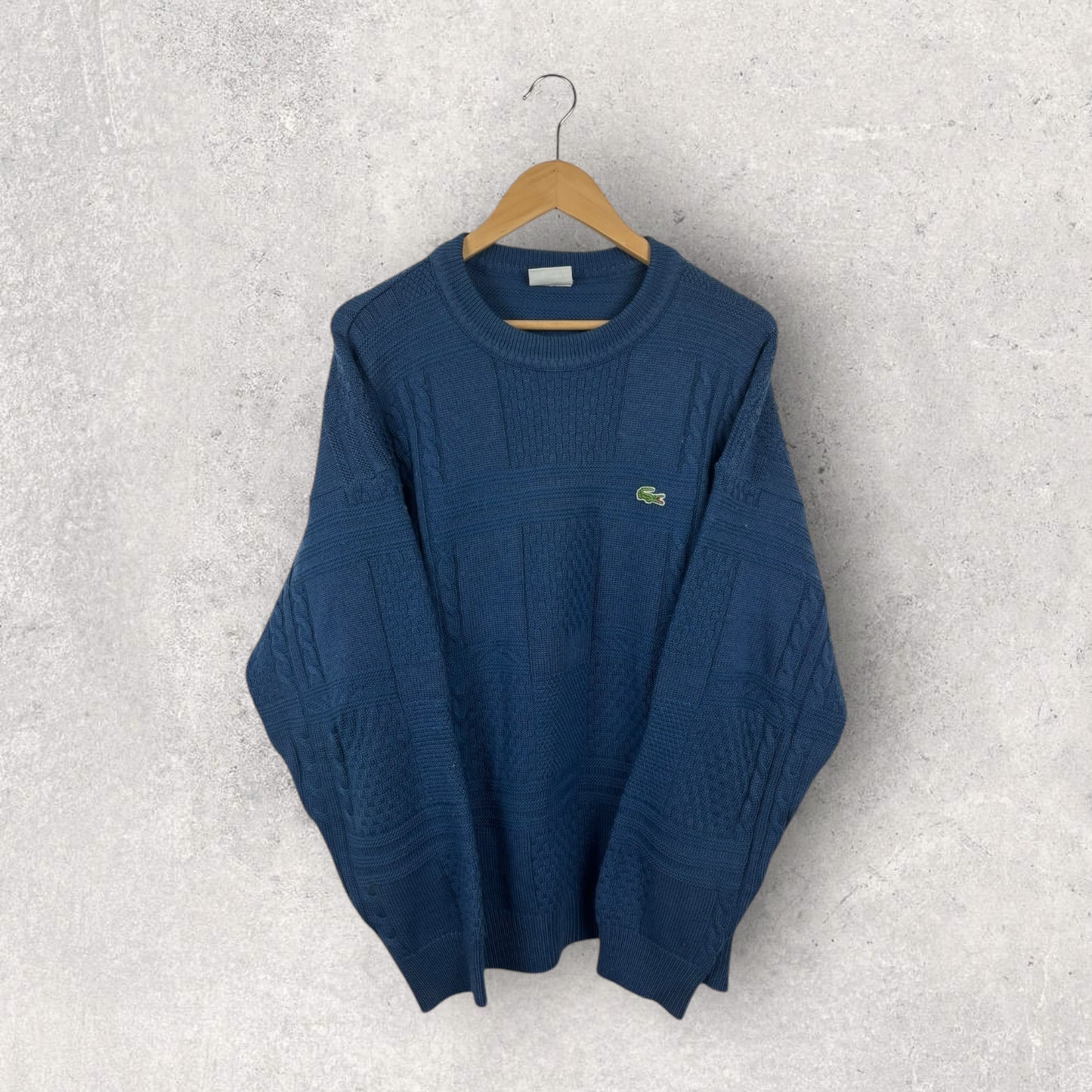 Lacoste Pull en laine Vintage - XL