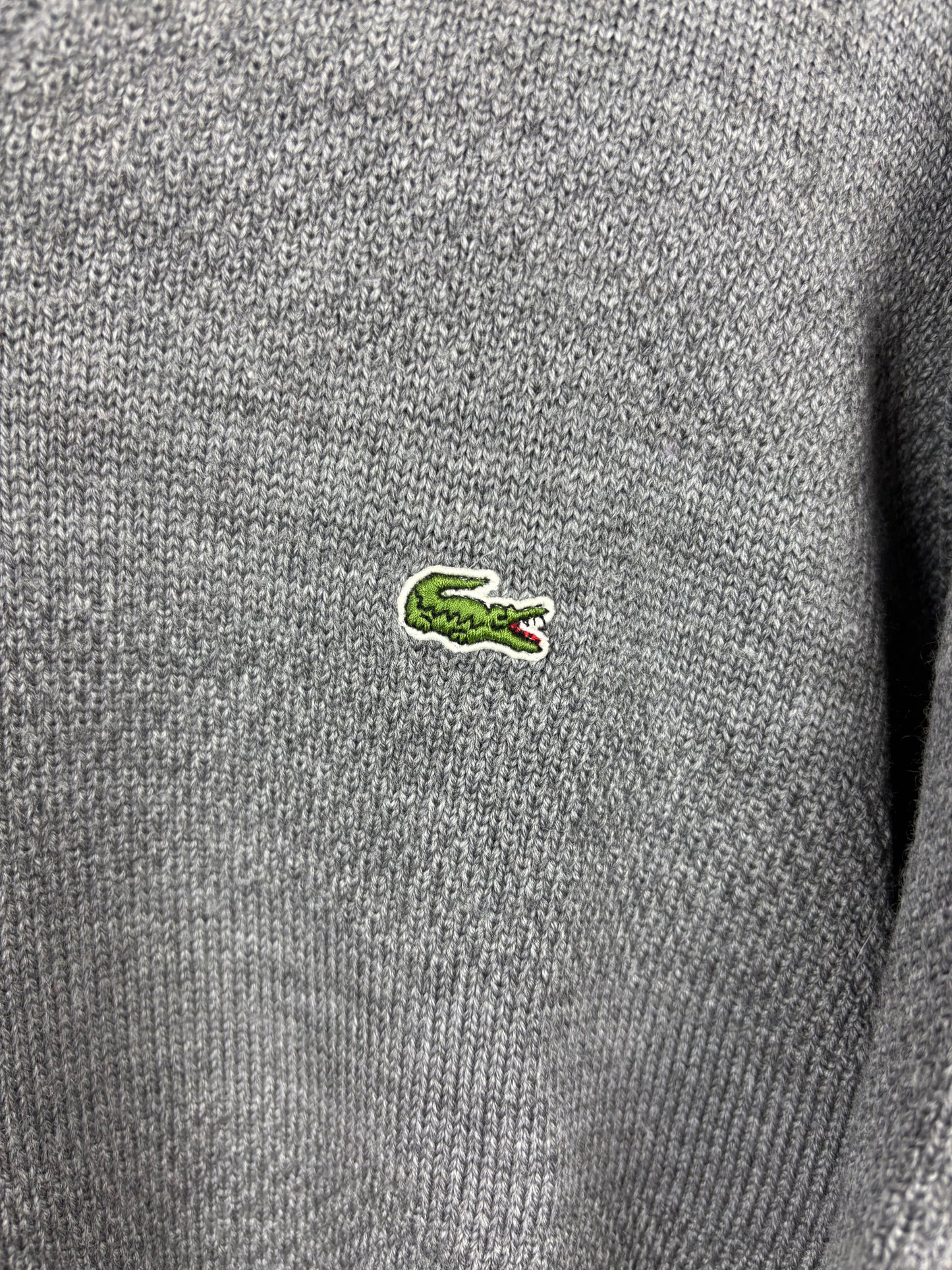 Lacoste Pull En Laine Col V - S