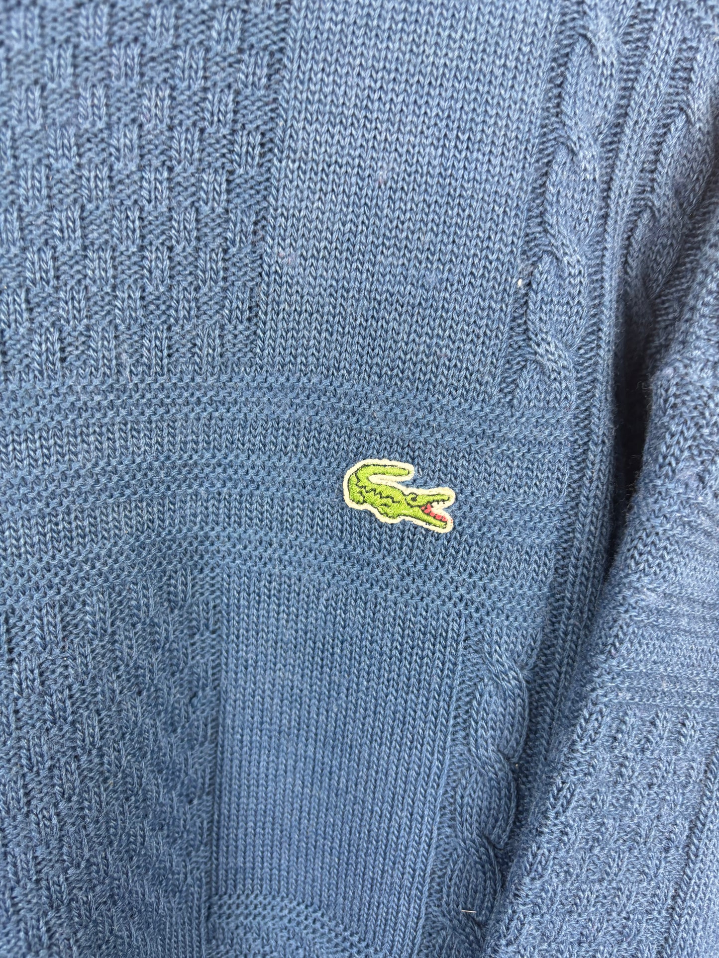 Lacoste Pull en laine Vintage - XL