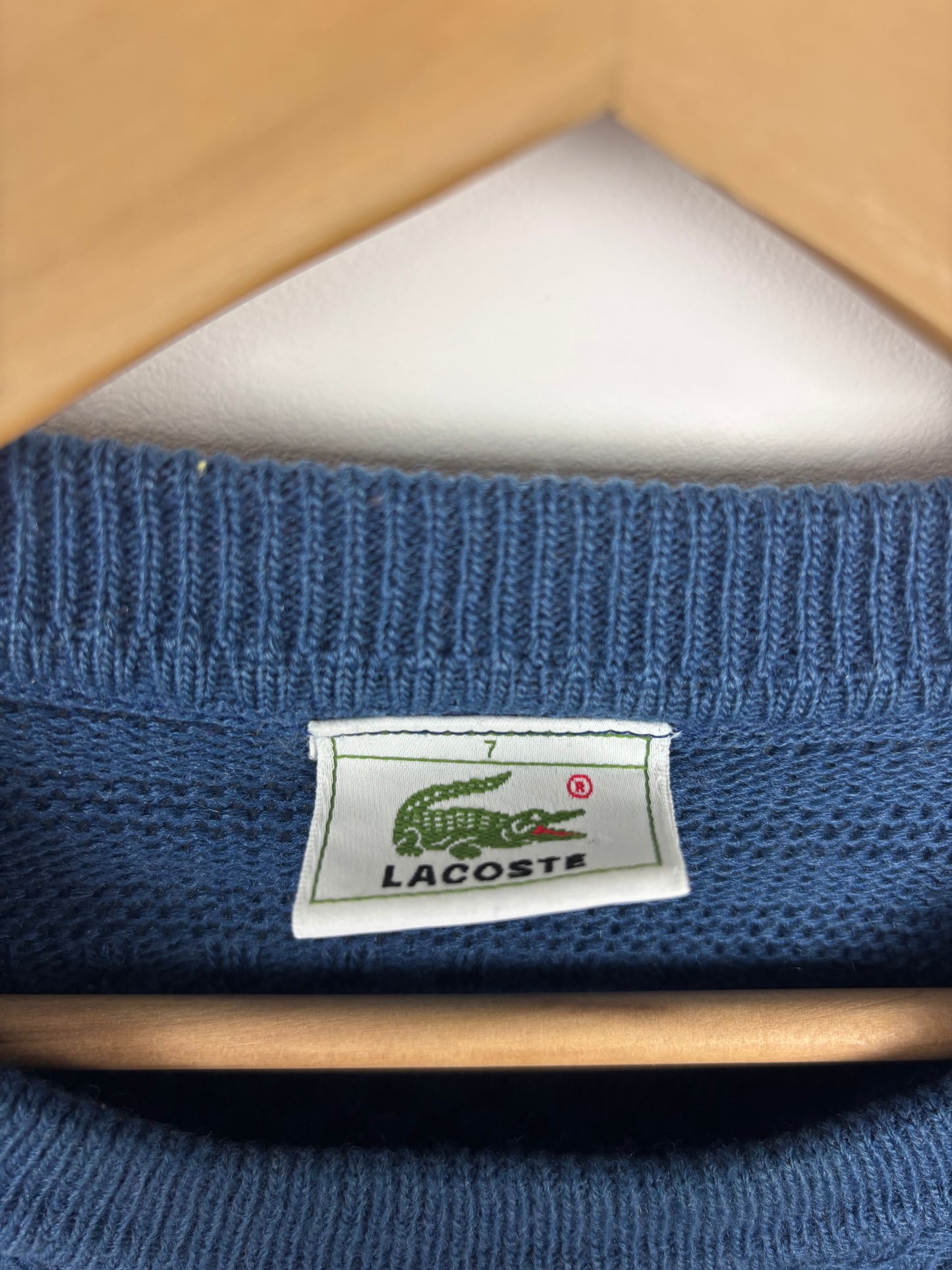 Lacoste Pull en laine Vintage - XL